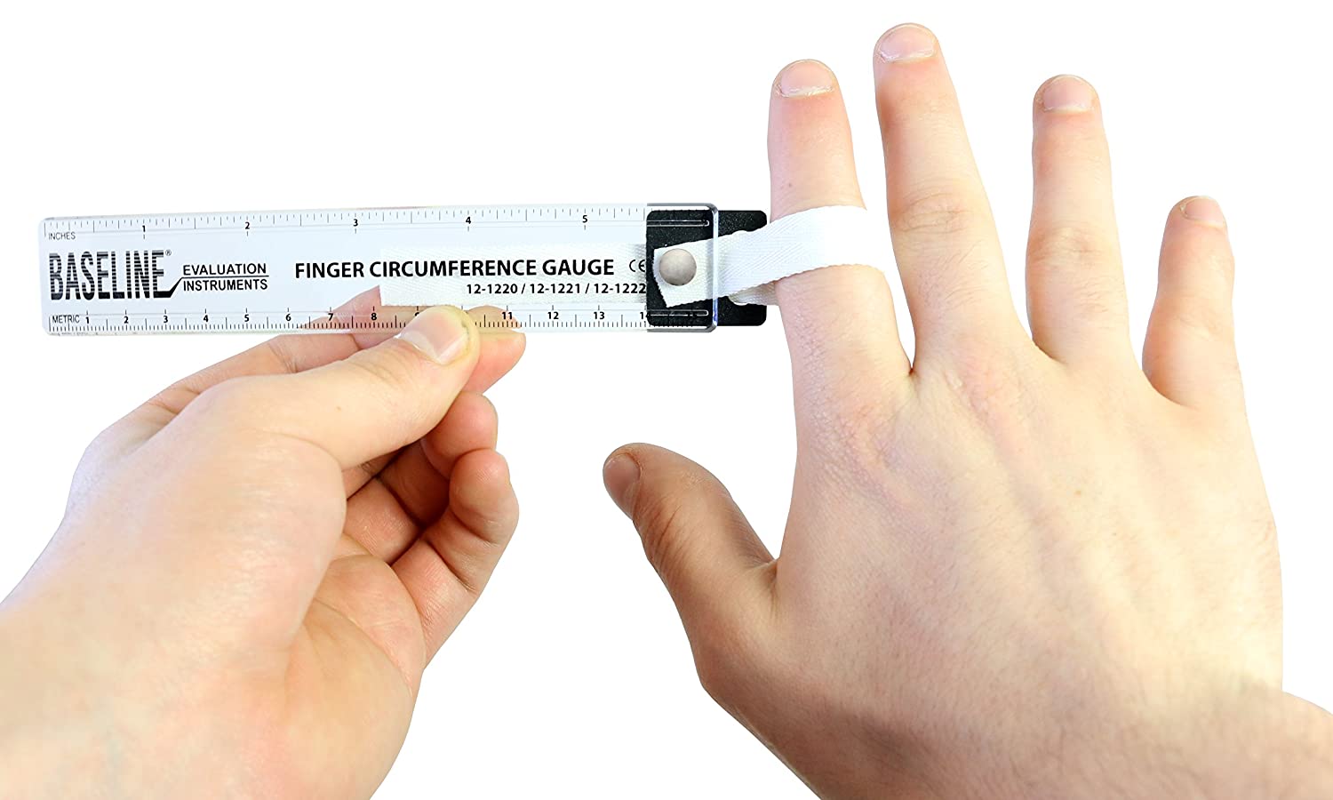 Jauge de circonférence des doigts - 15 cm (6&quot;) maximum