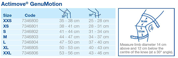 Genouillère Actimove GenuMotion