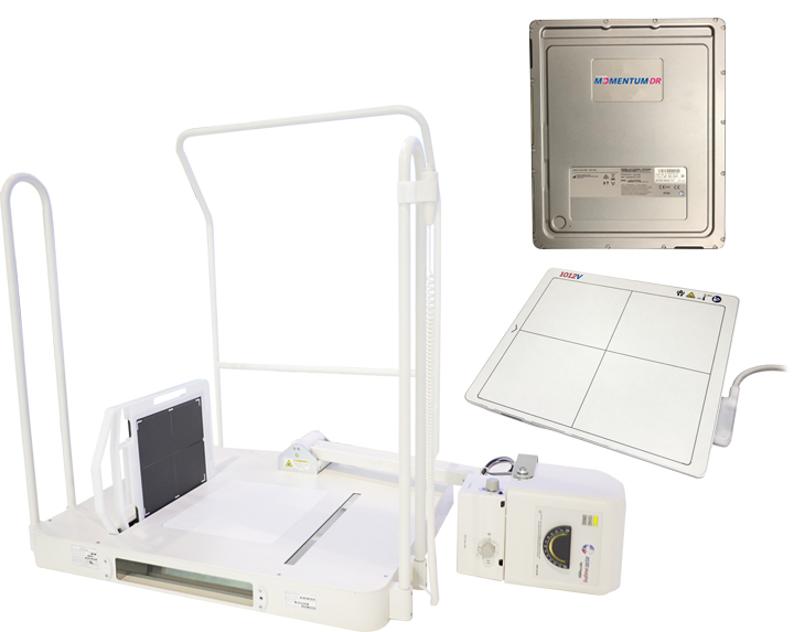 PXS-710D - Système radiologique numérique complet sans fil (14x17) pour la podiatrie