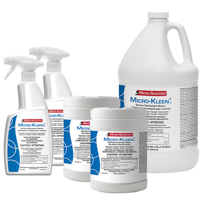 Lingettes désinfectantes sèches pour Micro-Kleen 3 new