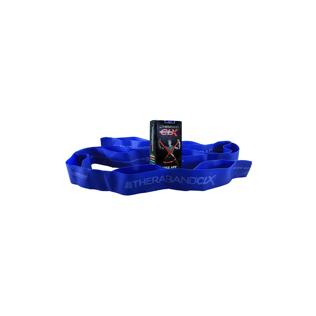 CLX Exercise band with 9 loops - Blue