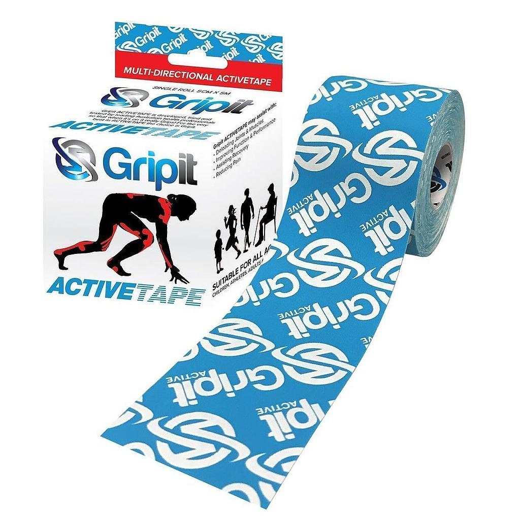 Strapit Gripit Active - 7.5cm x 5m - Blue (Expired)