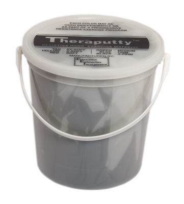 [103-909] Pâte à modeler Theraputty (Noir [x-ferme], 2.27 Kg (5.00 lbs))