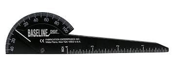 Finger goniometer