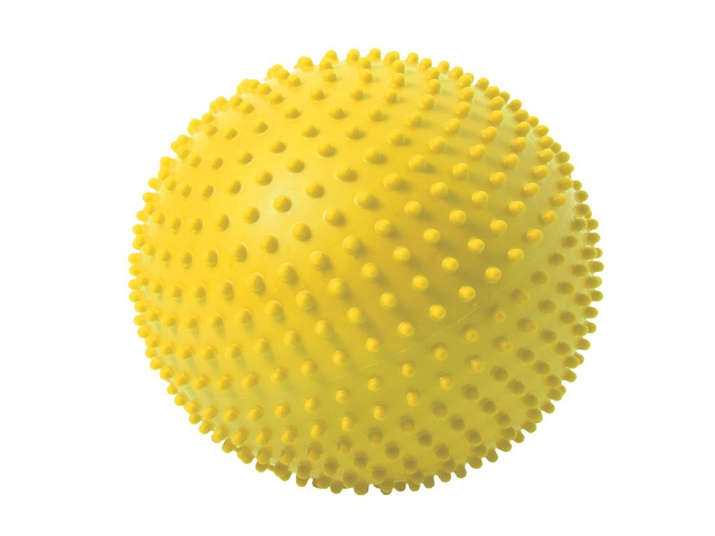 Knobbly textured ball for children