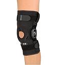 Rebound short knee brace with ROM