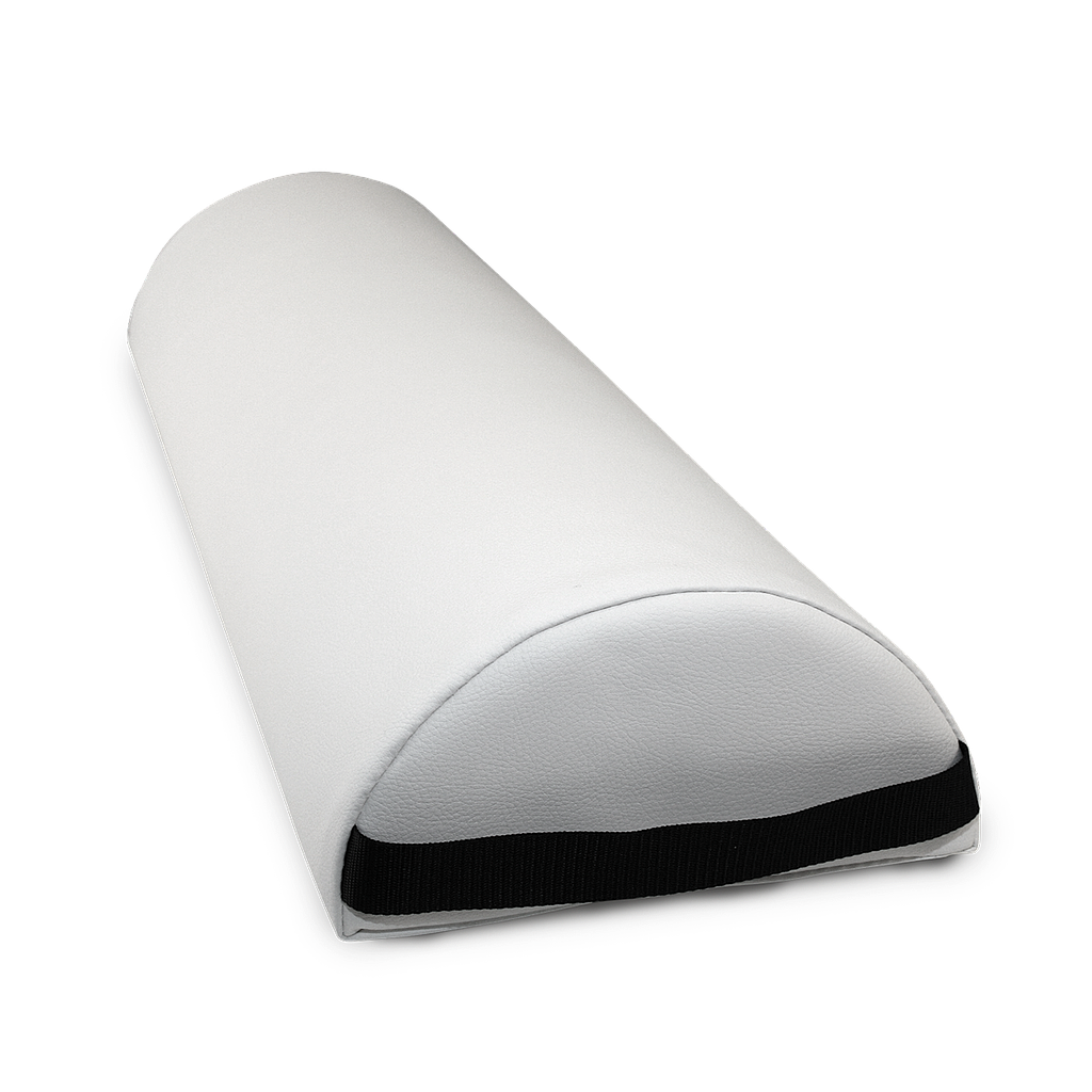 [117-492-B] Bolster (White, 22.86 cm x 66.04 cm (9.00&quot; x 26.00&quot;), Round)