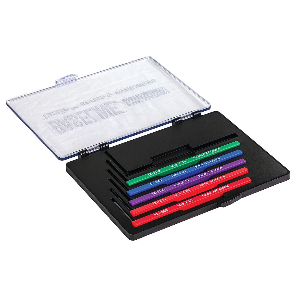 Baseline tactile monofilament evaluator hand set