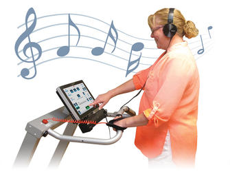 Music-Assisted therapy for Gait Trainer 3