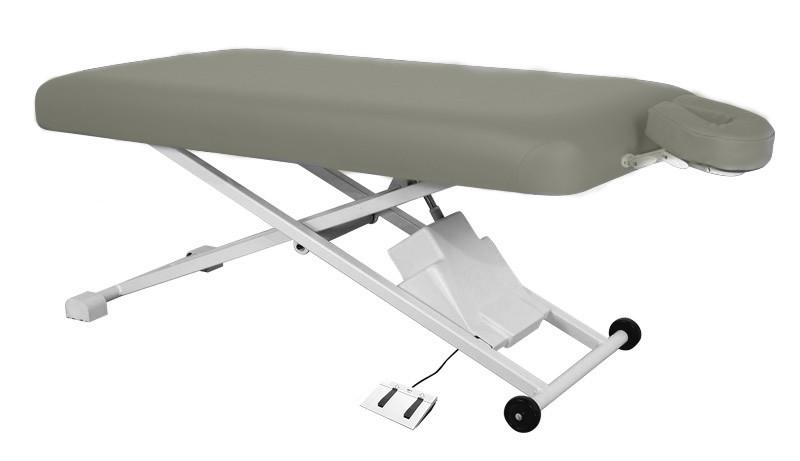 [108-080-Coal-29R] ProLuxe Flat Top massage table (Coal (Dark grey), Casters, 73.6 cm x 185.4 cm (29.0&quot; x 73.0&quot;))