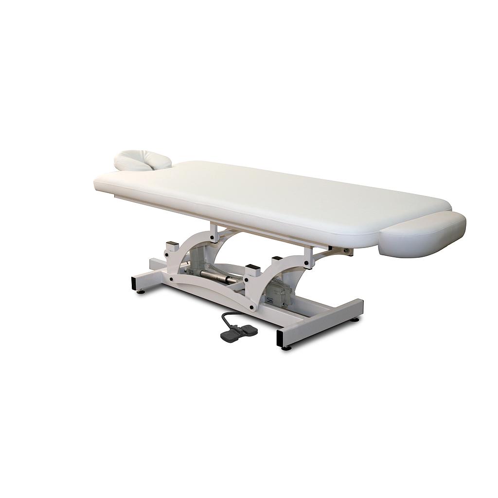 [118-910-C-ABC] ETNA massage table (Charcoal (Dark gray), 68.6 cm x 183.13 cm (27.0&quot; x 72.1&quot;), 5.00 cm (2.00&quot;), With conventional armrest)