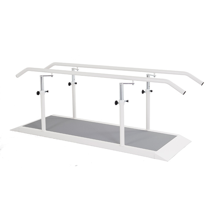 Parallel bars with adjustable height and width