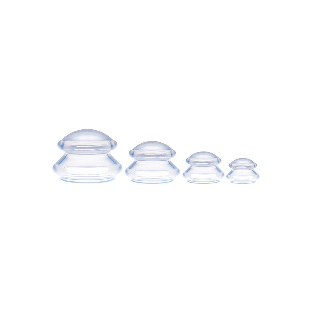 Silicon massage suction cups