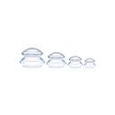 Silicon massage suction cups