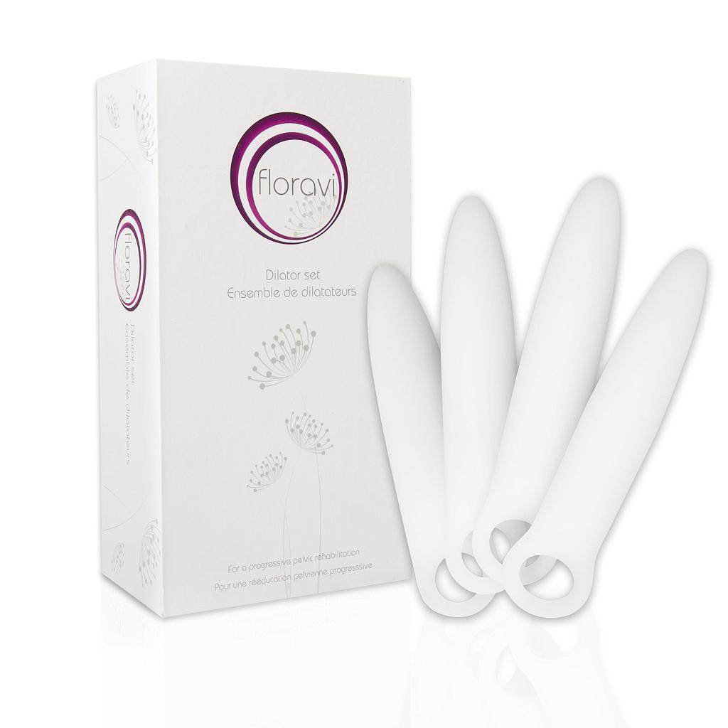 Kit of 4 dilators Floravi for pelvic 