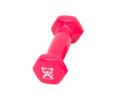 Vinyl coated dumbbell