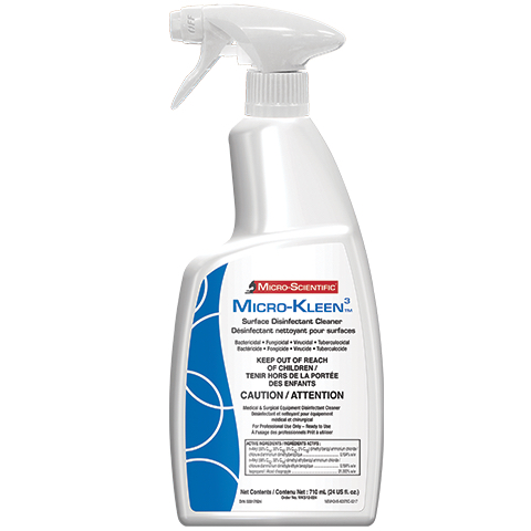 [119-008-UN] Micro-Kleen3 ready to use cleaner disinfectant (700 ml (23.67 oz))