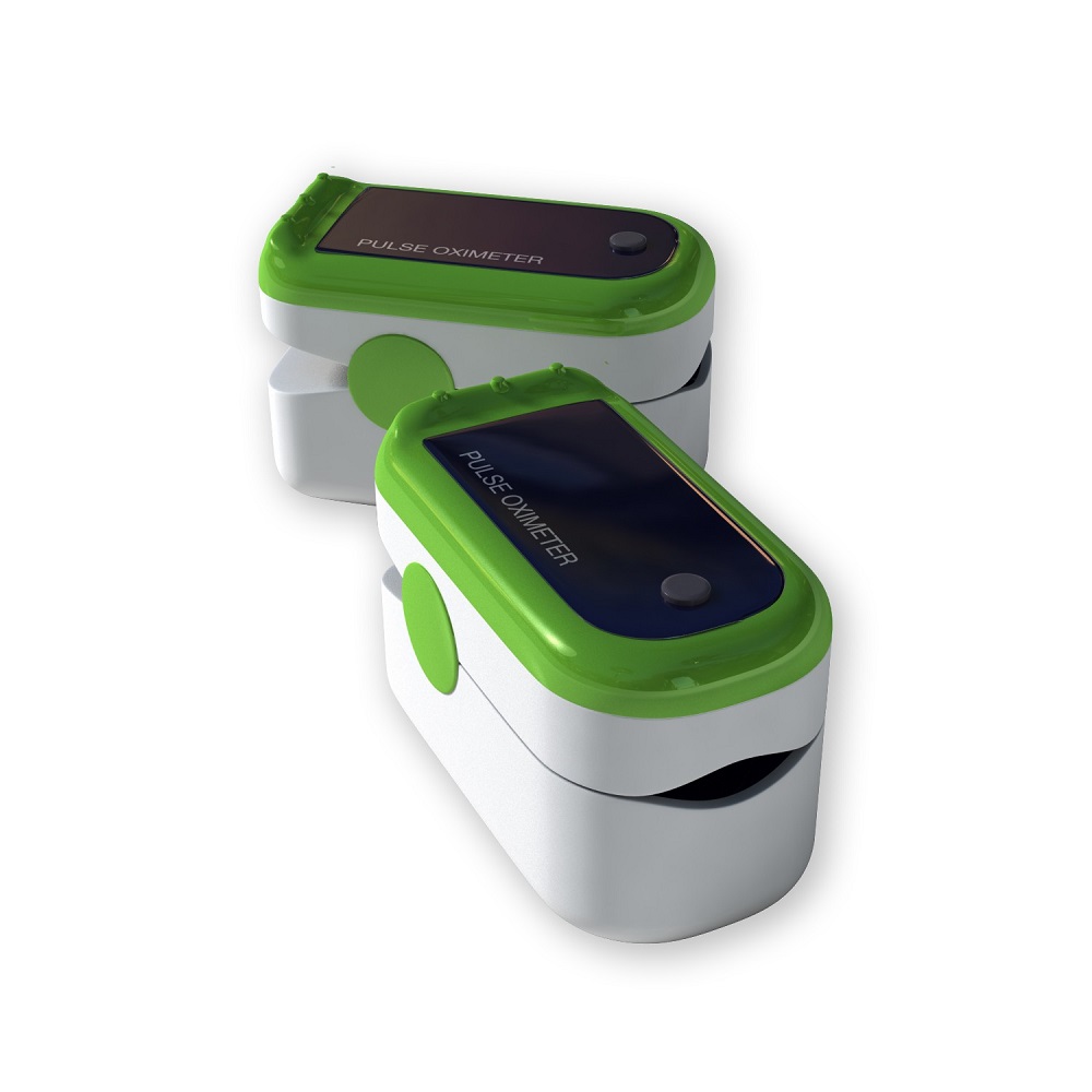 Finger pulse oximeter