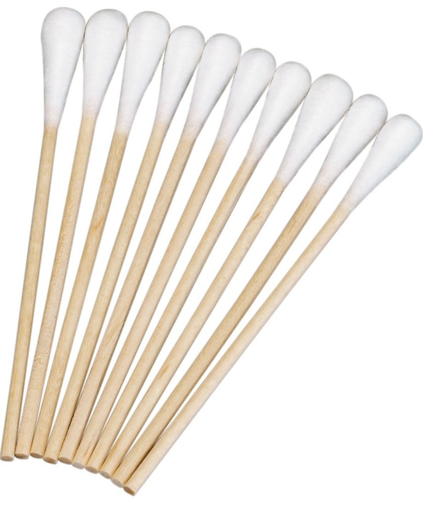 Non-sterile cotton tip applicators