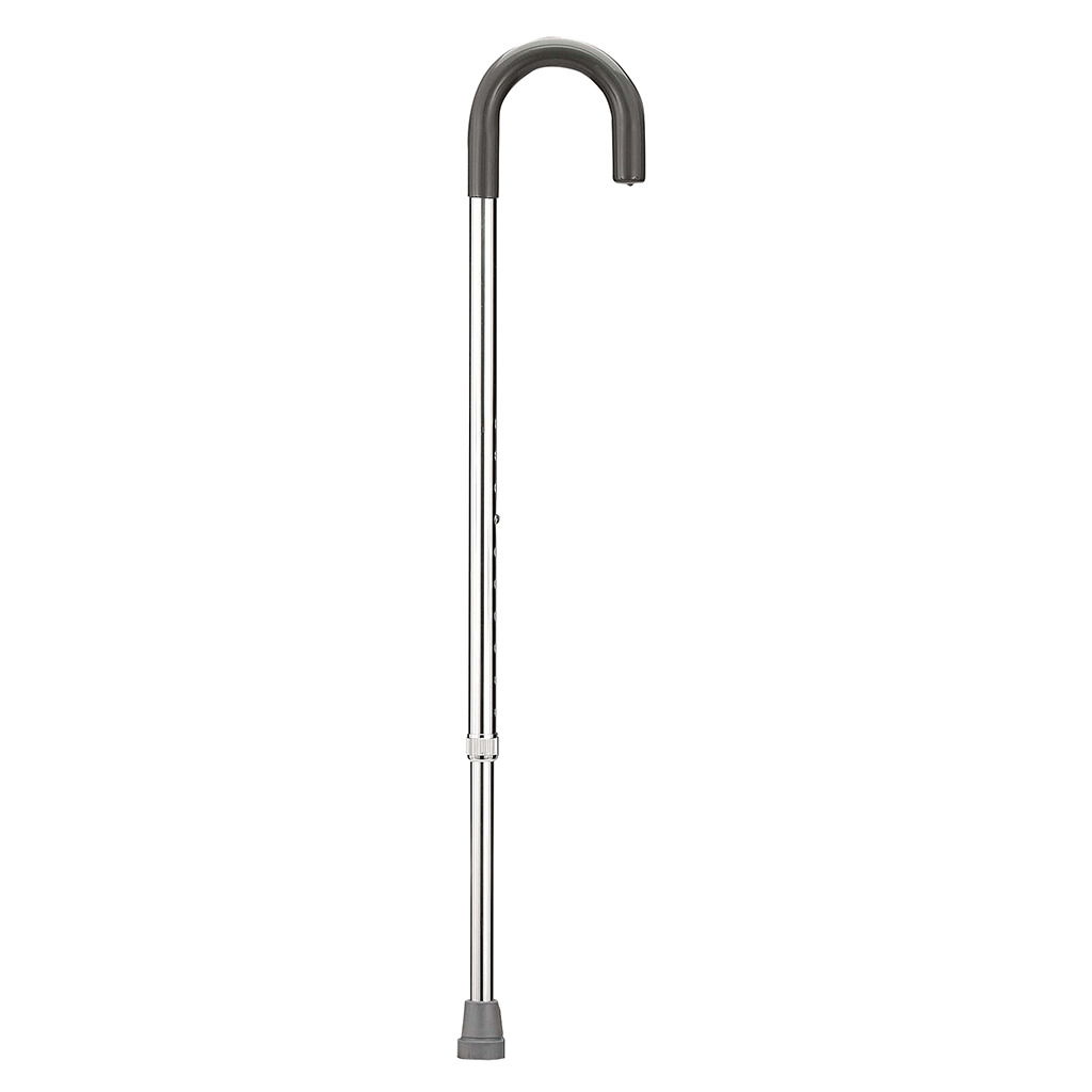 [103-435] Economical aluminum cane with round handle