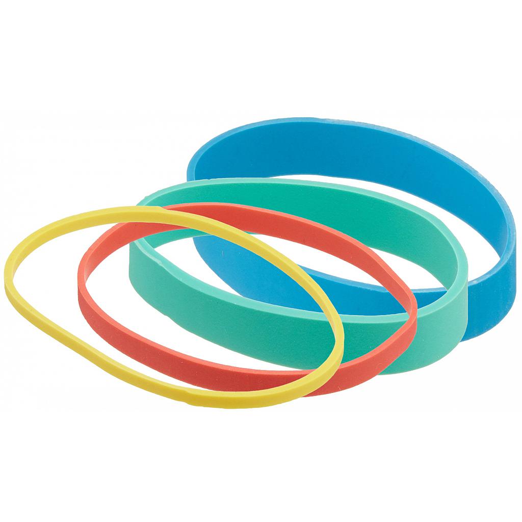 [109-197] Color coded latex-free rubber band (Yellow)
