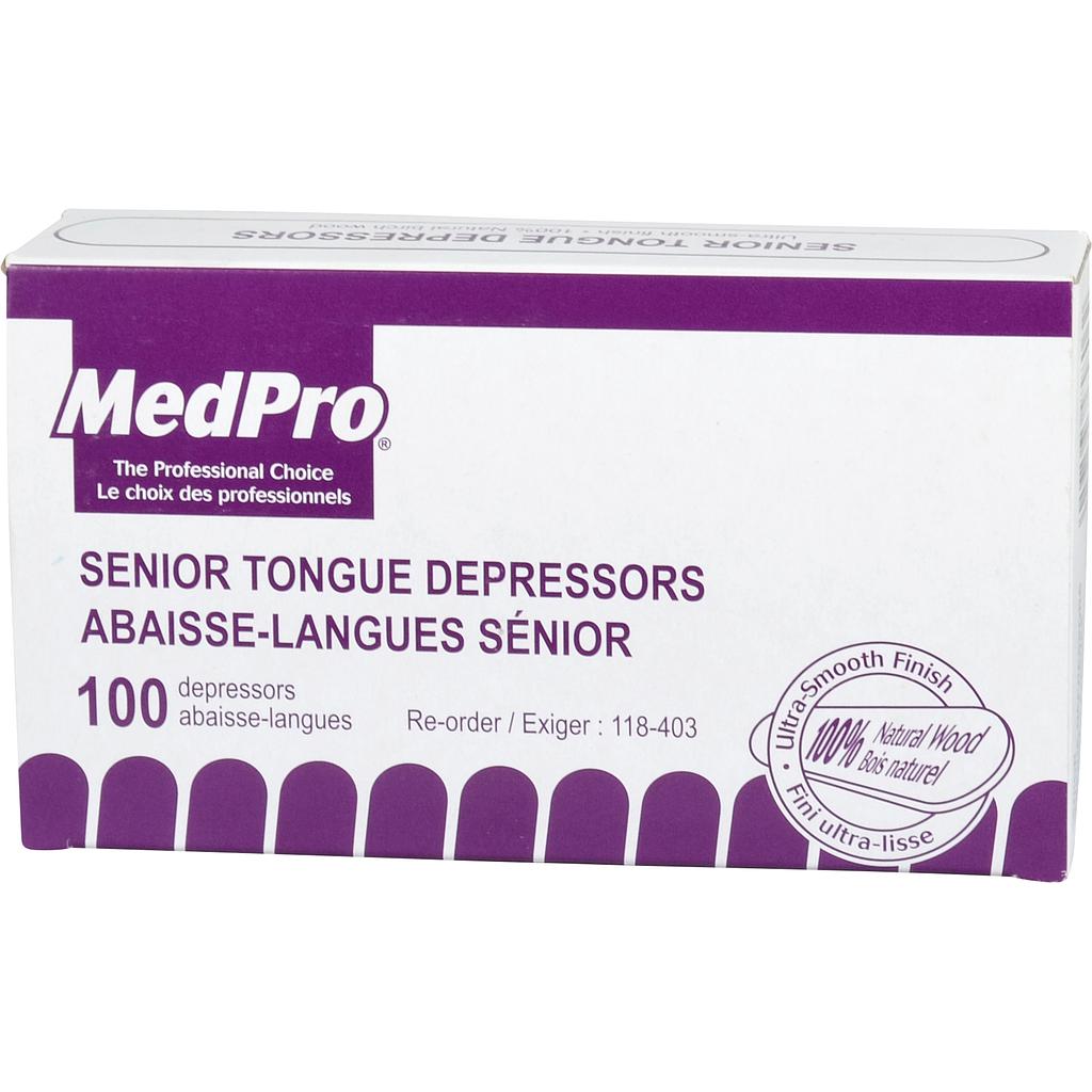 Non-sterile tongue depressors