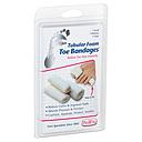 Tubular-Foam toe bandages