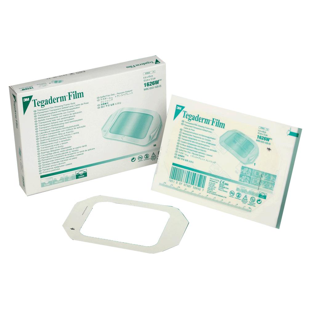 Pansement transparent Tegaderm  10 cm (4&quot;) x 12 cm (4,75&quot;)