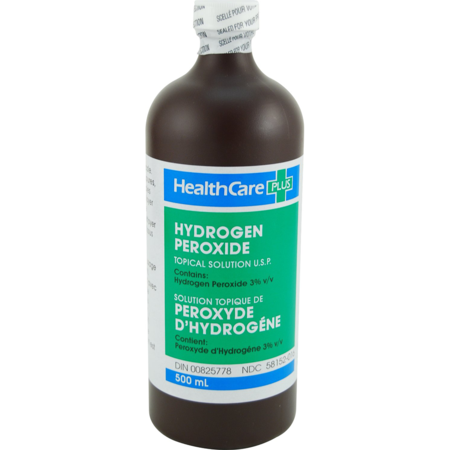 3% hydrogen peroxide (500 ml)