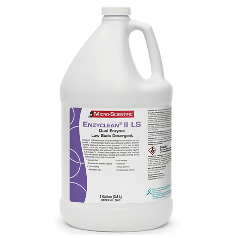 Enzyclean II LS dual enzyme low suds detergent