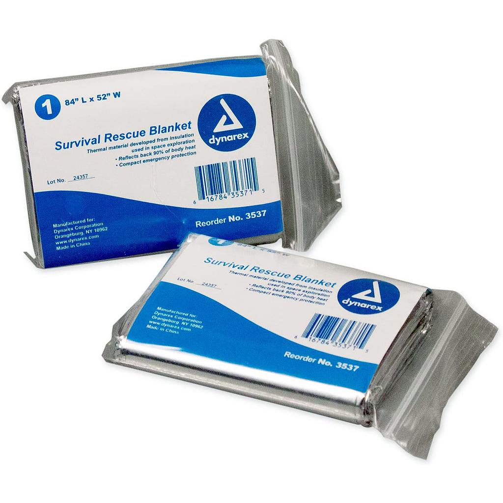 Couverture de sauvetage en aluminium