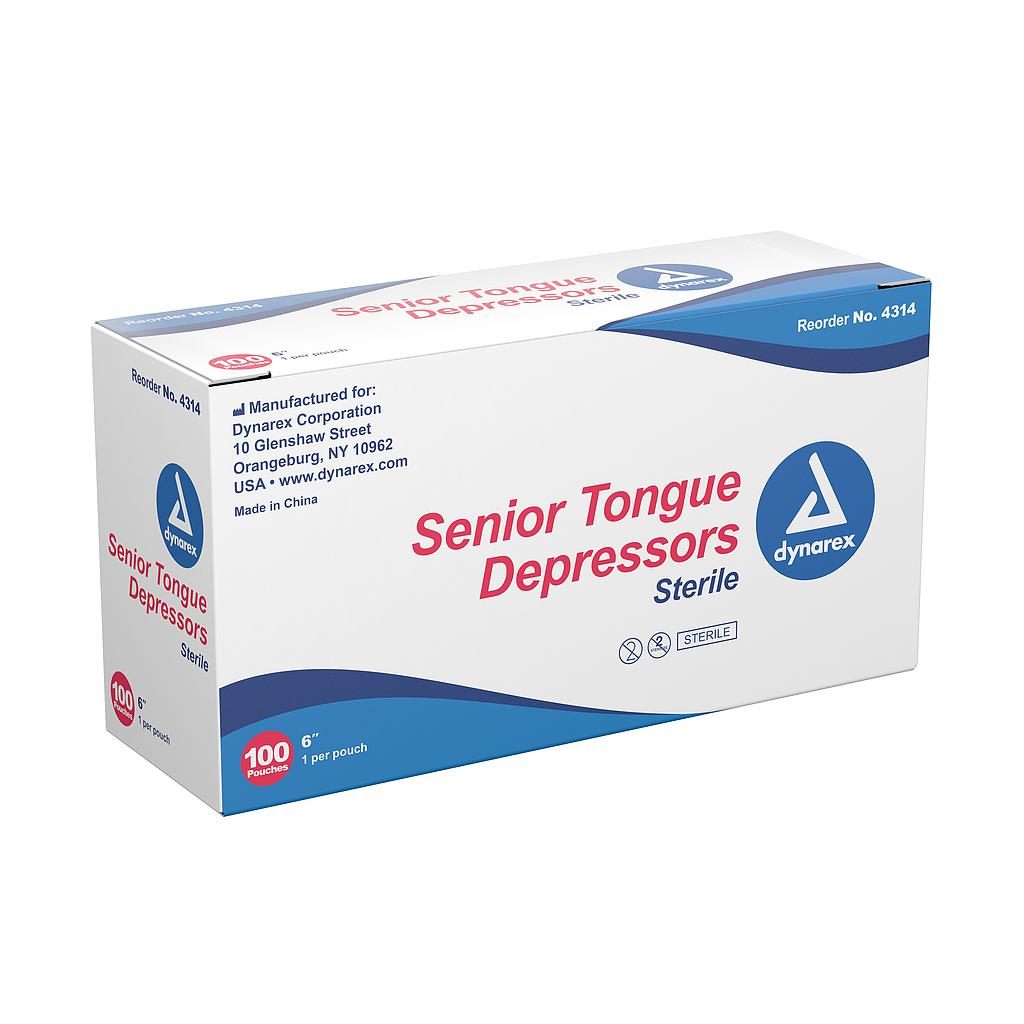 Sterile tongue depressor (Dynarex)