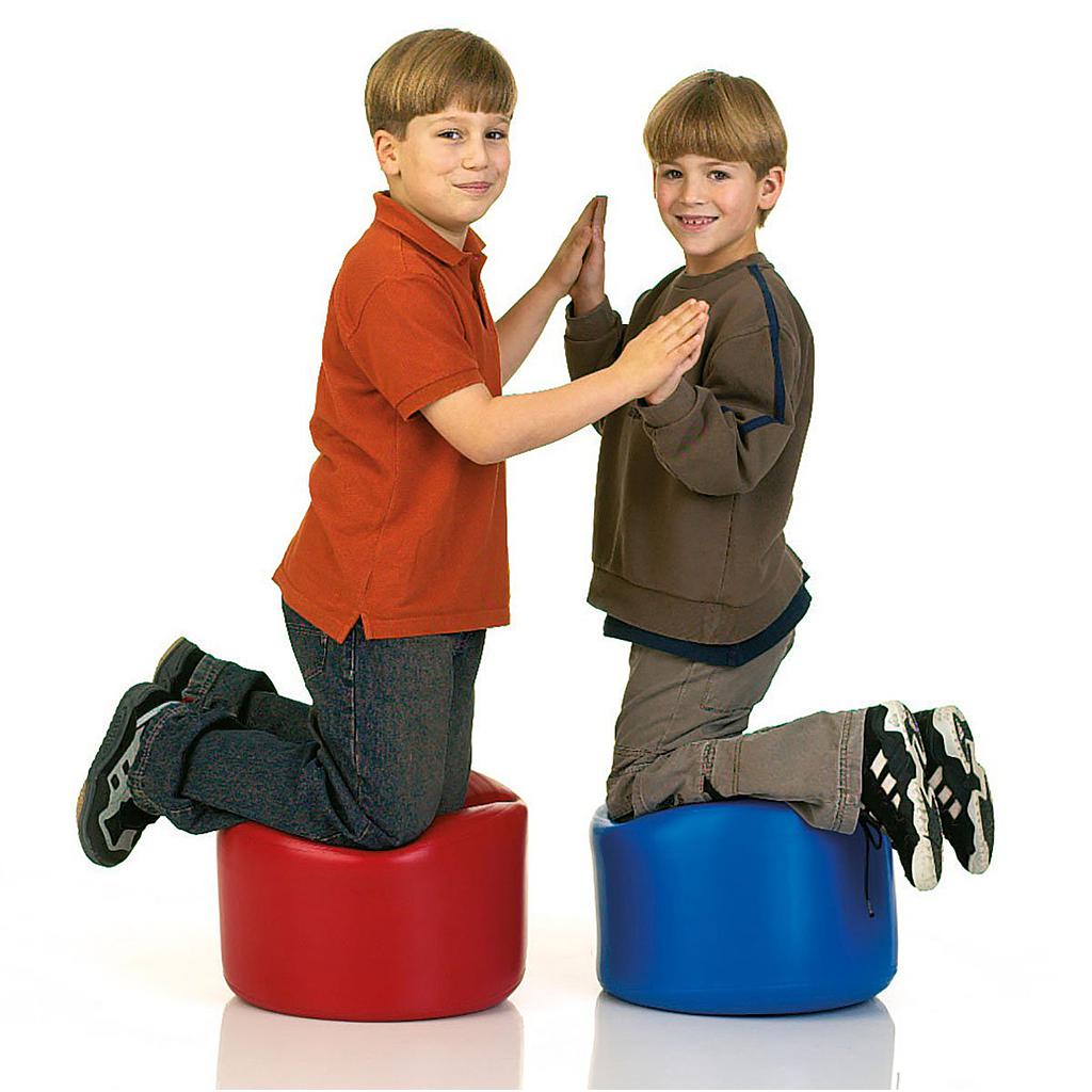 [115-560] Siège d'équilibre gonflable Dynair pour assise active (Rouge)