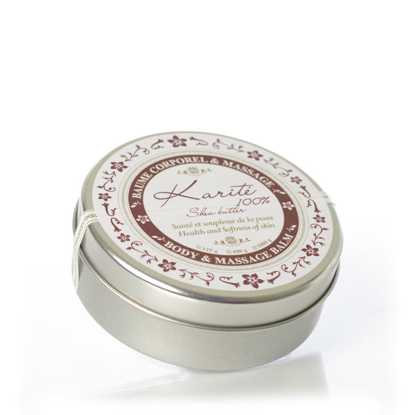 [108-091] Massage balm, 100% pure shea butter (125.00 g (4.41 oz))