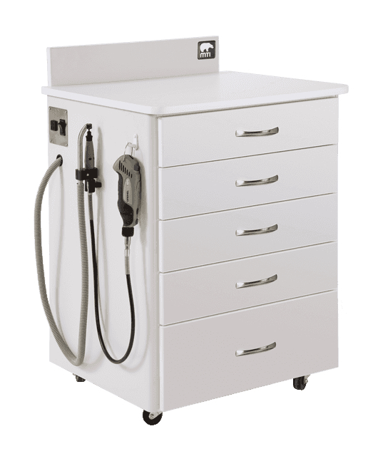 MTCDV-2 mobile treatment cabinet with vacuum cleaner