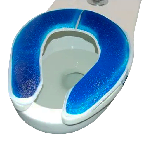 Gel foam toilet seat