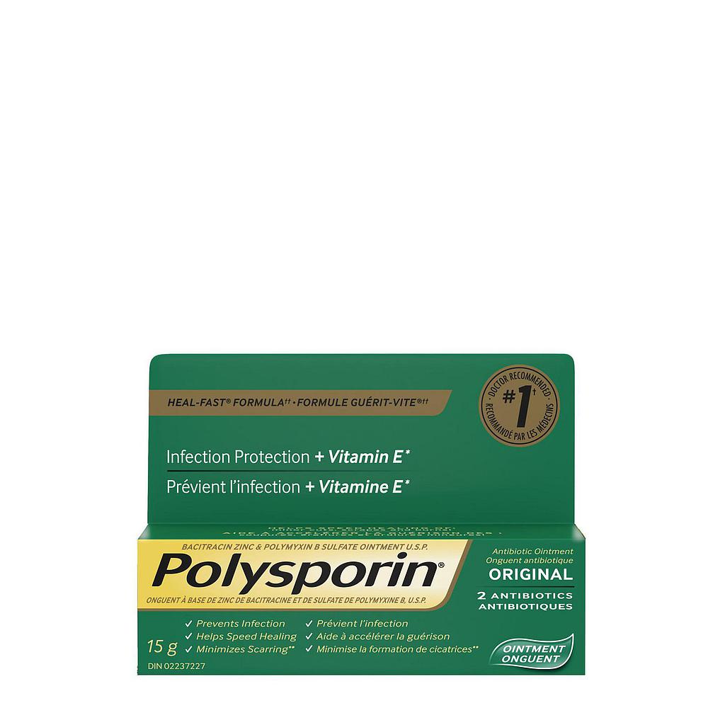 Onguent antibiotique Polysporin Original - 15 g