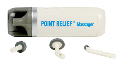 Mini-massager Point-Relief avec accessoires