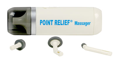 Point-Relief Mini-massager with accessories