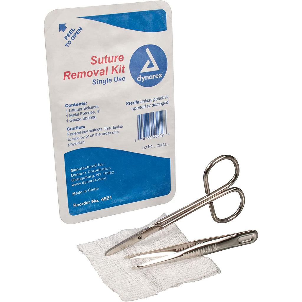 Suture removal kits
