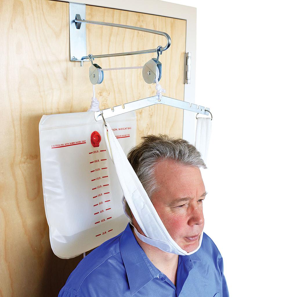 [100-537] Fabtrac overdoor cervical traction with head-halter