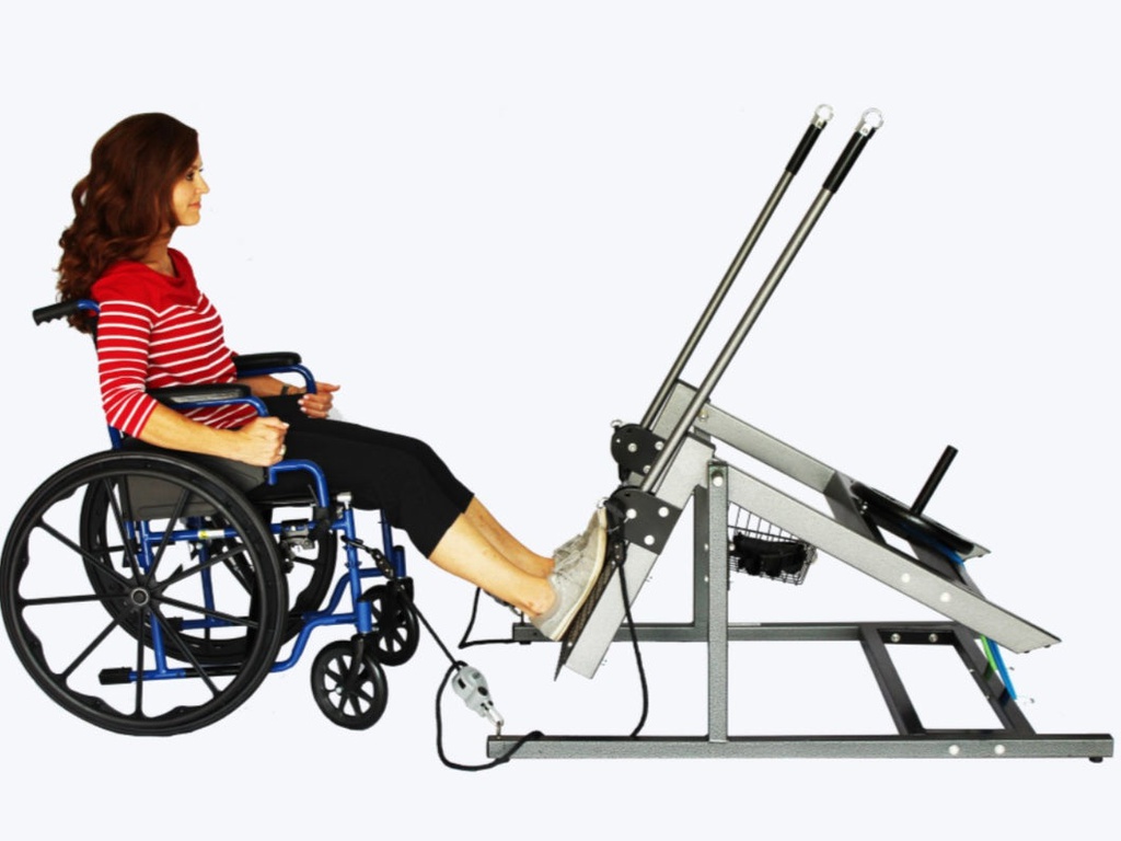 Presse pour jambes pour fauteuil roulant ADL