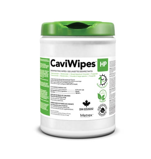 [121-966] Lingettes désinfectantes CaviWipes HP