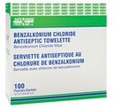 Benzalconium towelettes