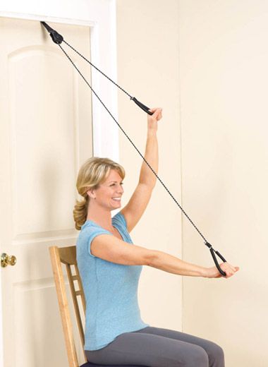 Physio-Fit shoulder pulley with strap