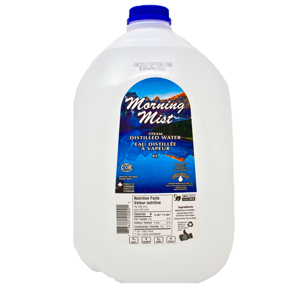 Distilled water - 4 liter