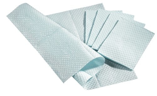 Dental bibs two (2) ply - white