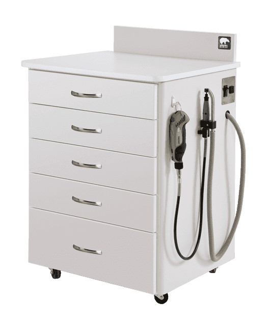 MTCDV-2 mobile treatment cabinet with vacuum cleaner