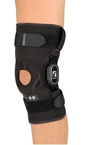 Rebound short knee brace with ROM