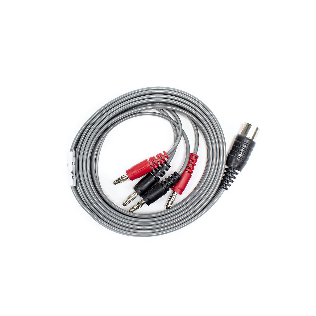 [102-355] 5-DIN cable with four (4) standard banana connectors